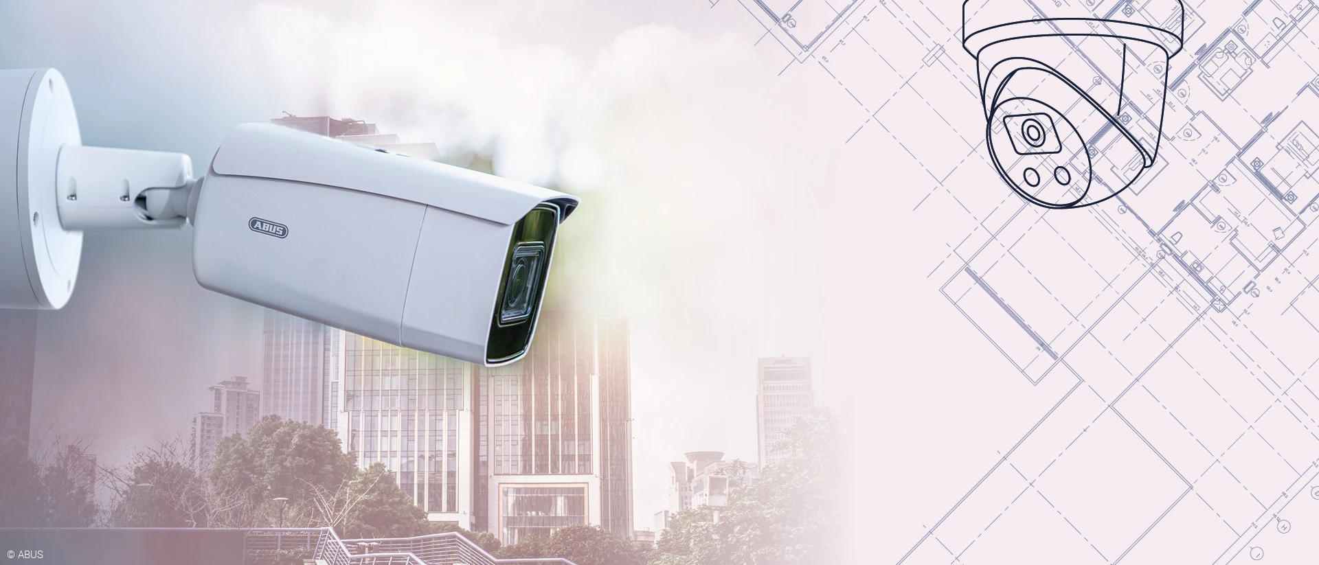 Intelligent. Effizient. Automatisch sicher - Überwachungskameras von ABUS © ABUS