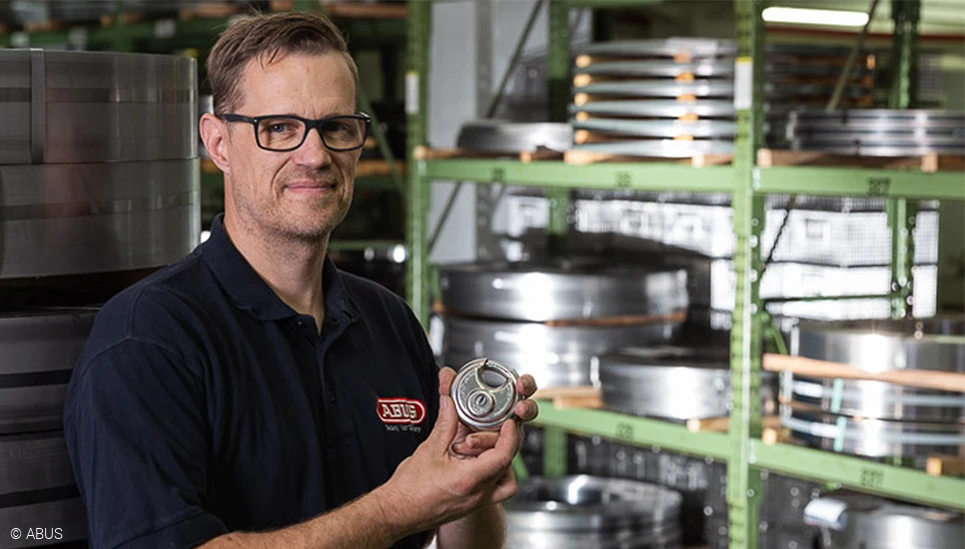 Mer om Diskus og produksjonen i Volmarstein © ABUS