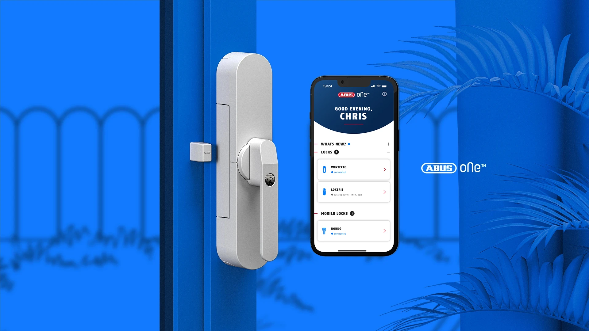 Smart and secure: WINTECTO One turns your patio door into a second entrance © ABUS