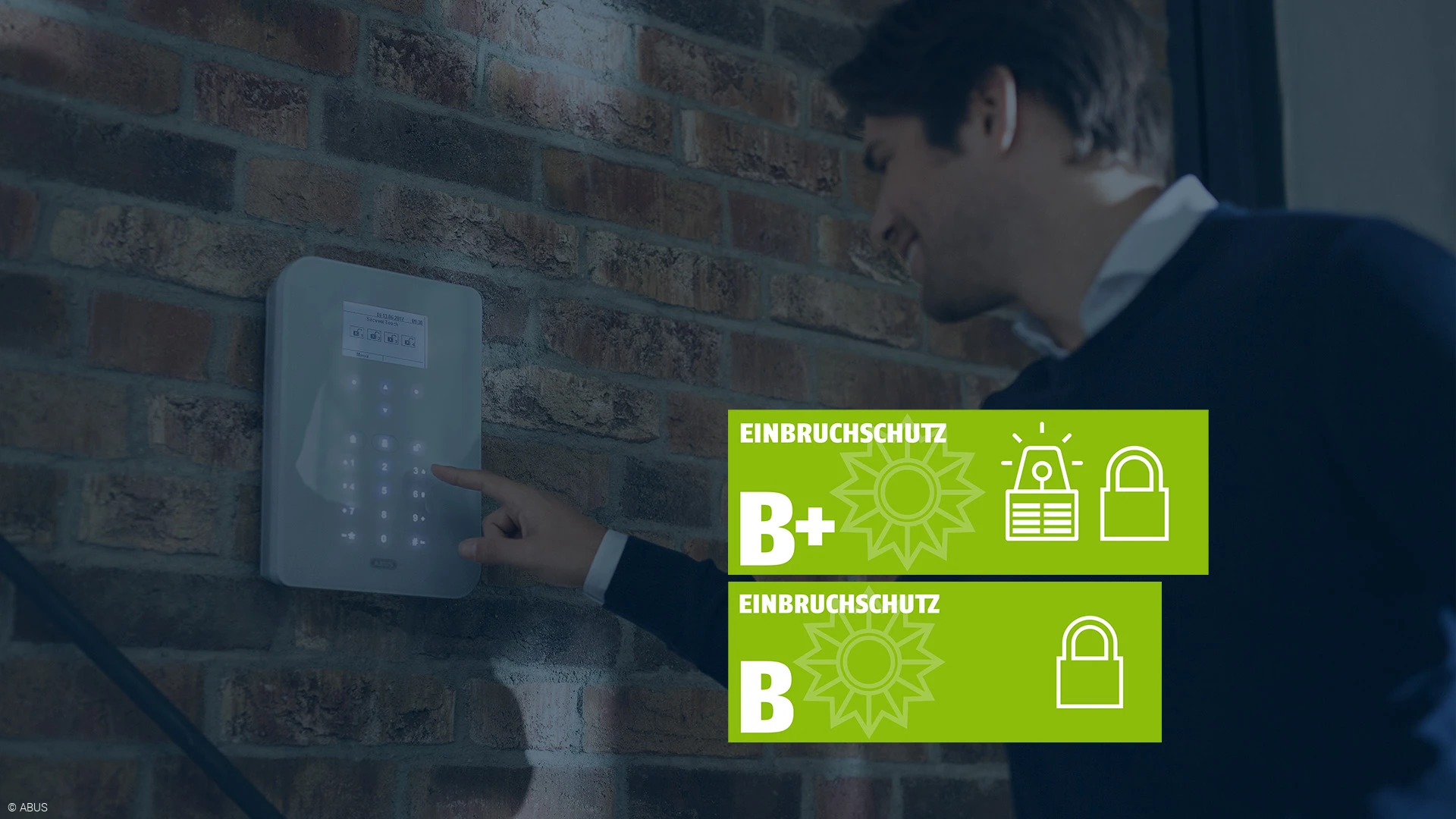 Erfahren Sie, welche ABUS Alarmanlagen von der Polizei empfohlen werden © ABUS