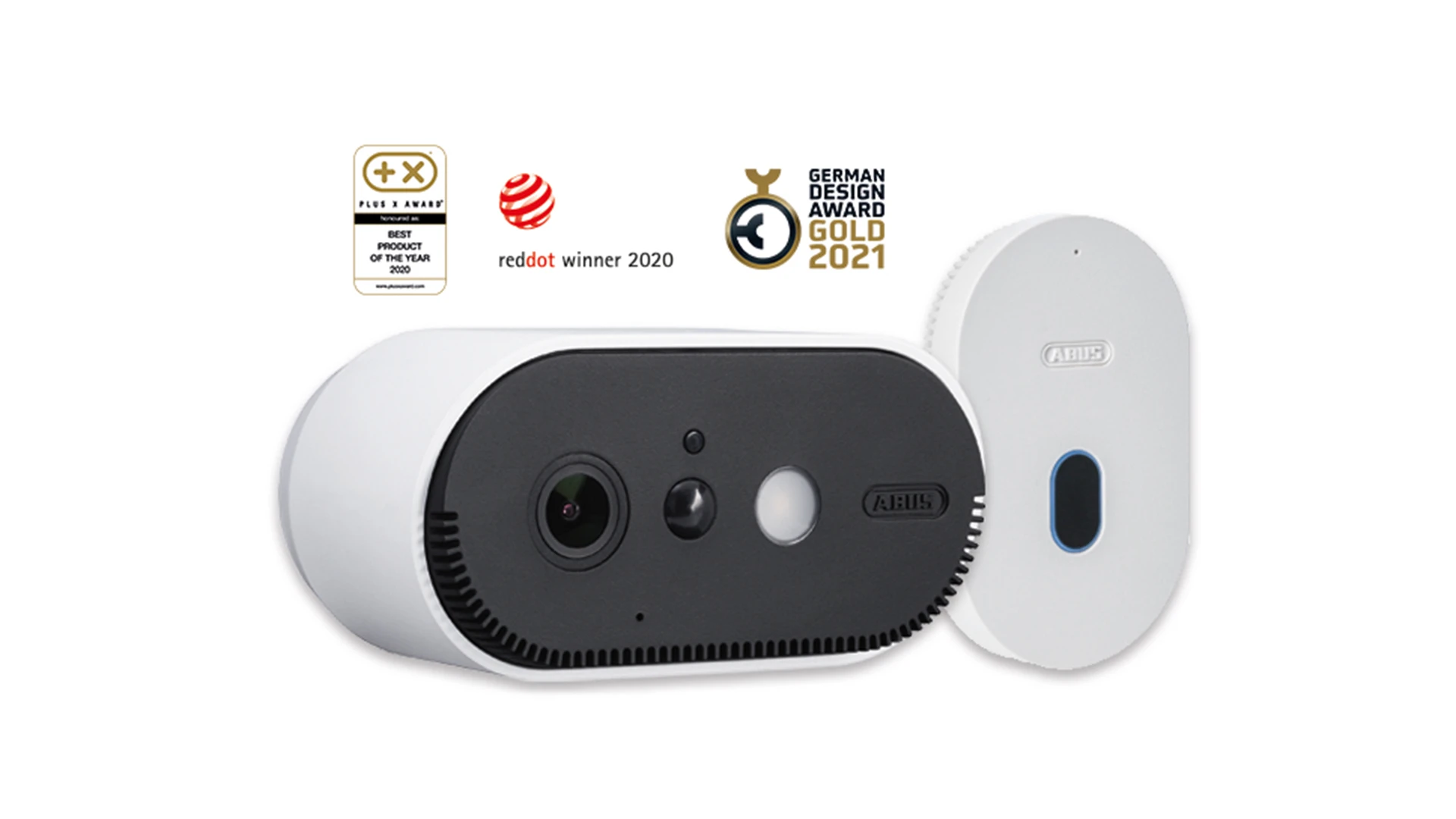 Gleich dreimal abgeräumt: unsere WLAN Akku Cam © ABUS