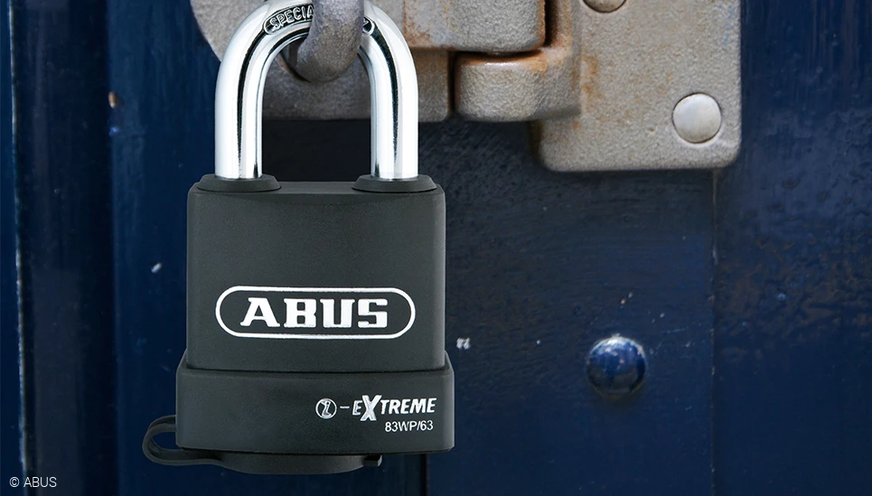 Steel-hard security - ABUS steel padlocks © ABUS
