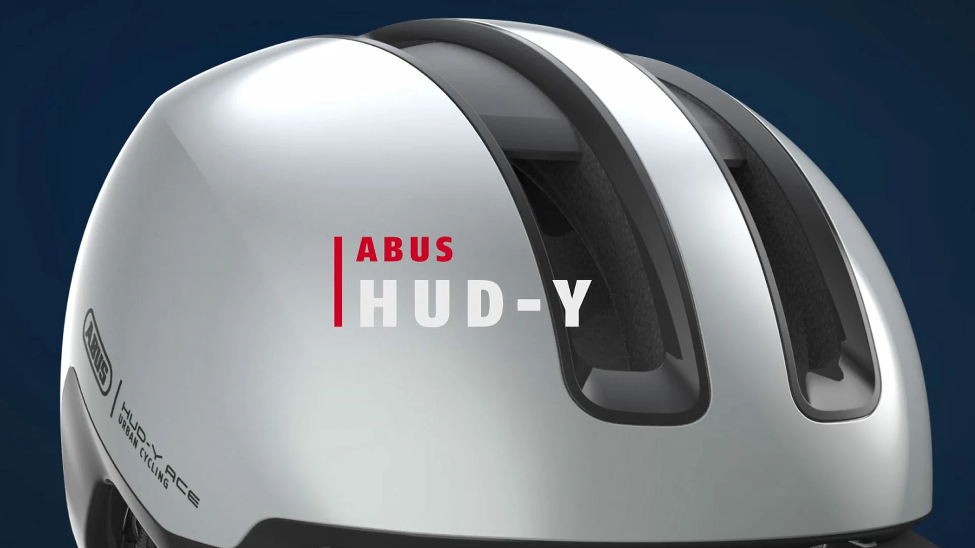 Bike helmet | HUD-Y | with rear LED light | ABUS