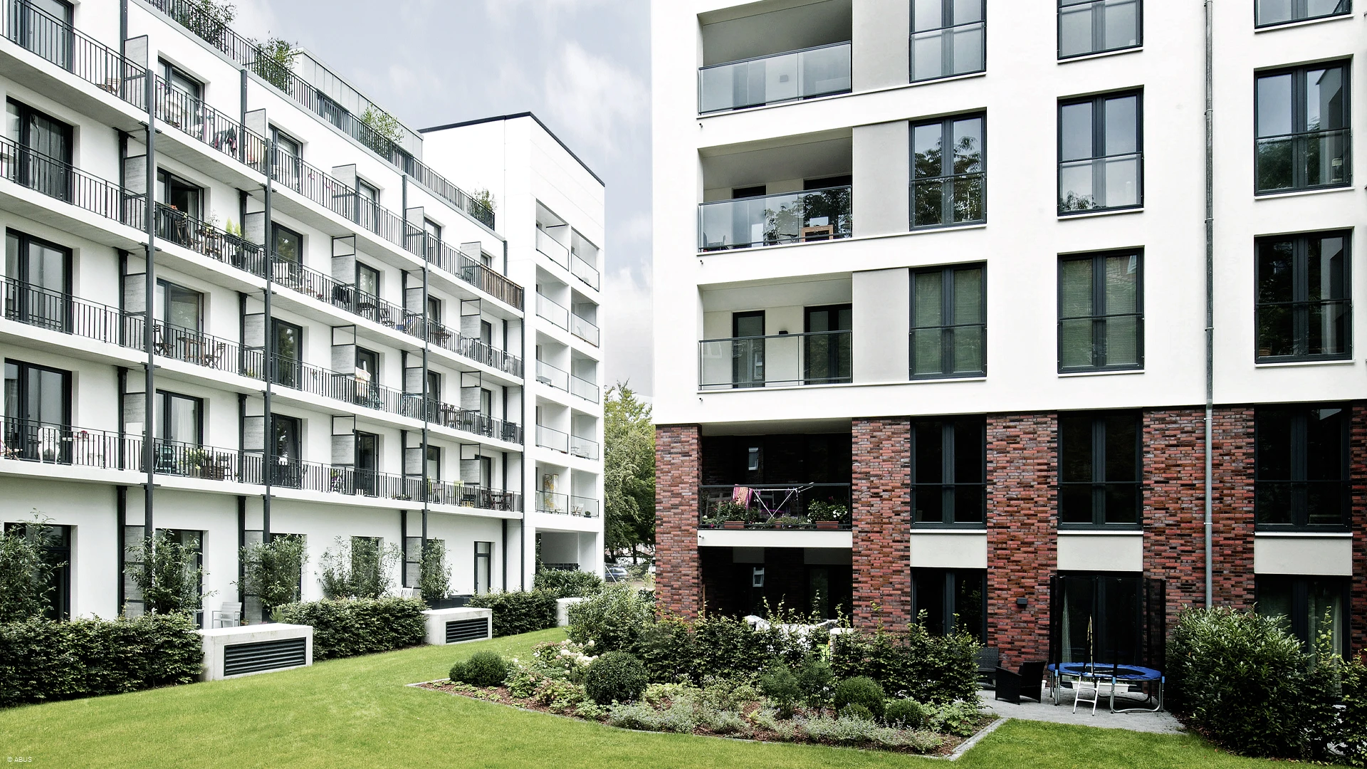 Abra la puerta aunque la llave esté en la cerradura © ABUS