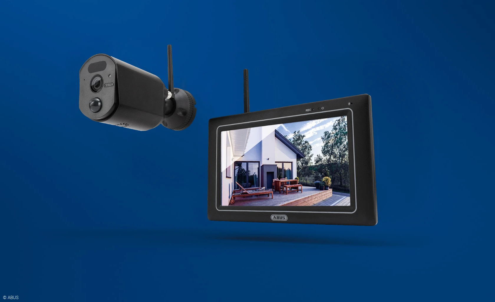 Läs mer om vårt sortiment av videoövervakning för gör-det-själv-bruk © ABUS