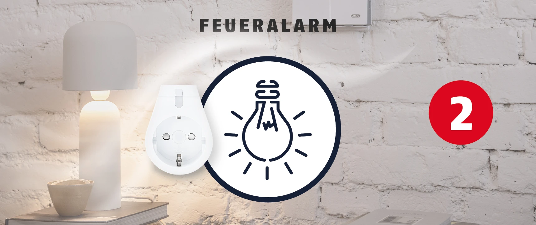 Alle Lampen im Haus werden eingeschaltet