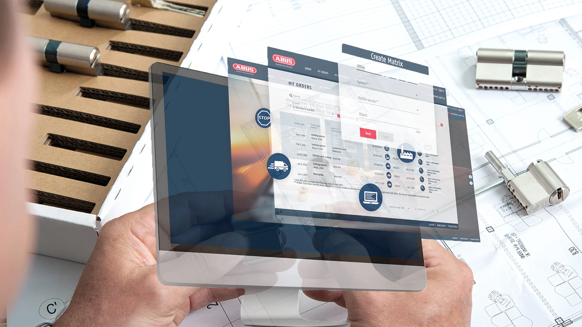 Masterkeying system ©ABUS