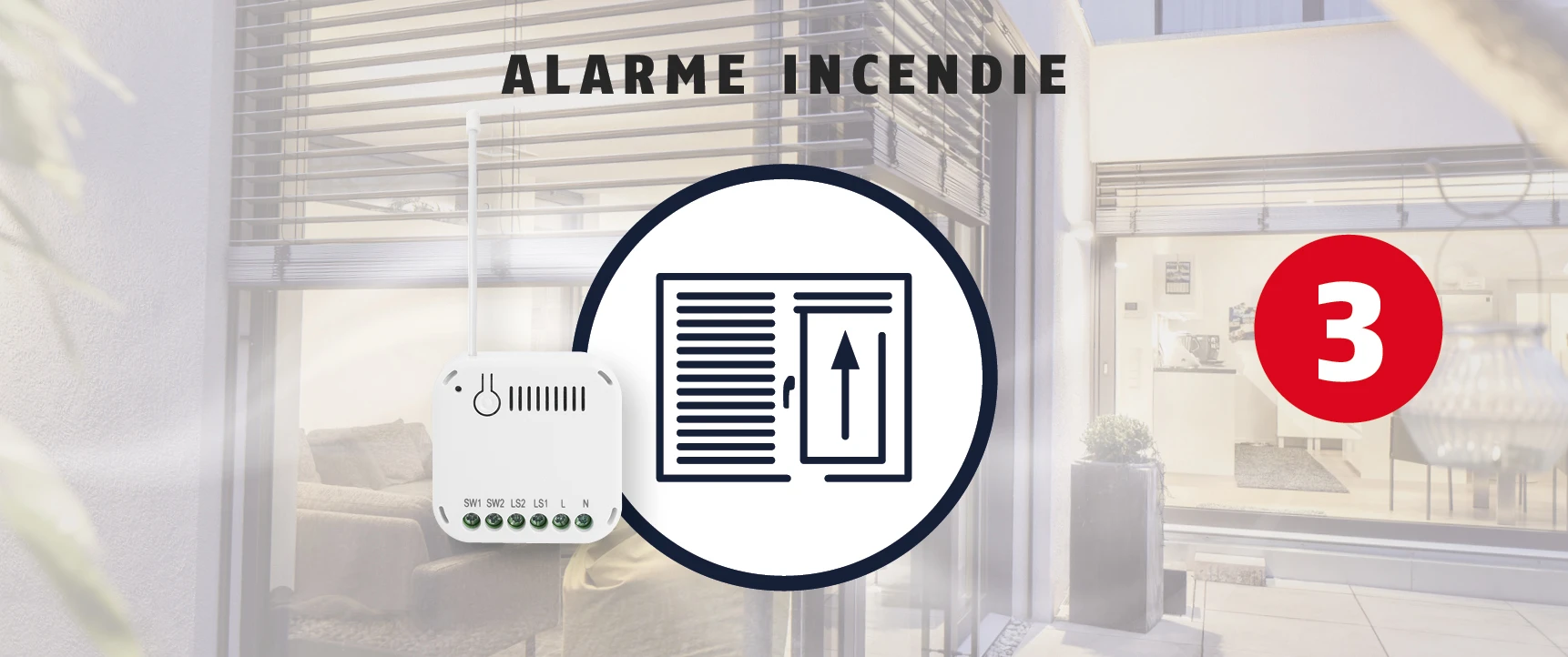 On installe les volets