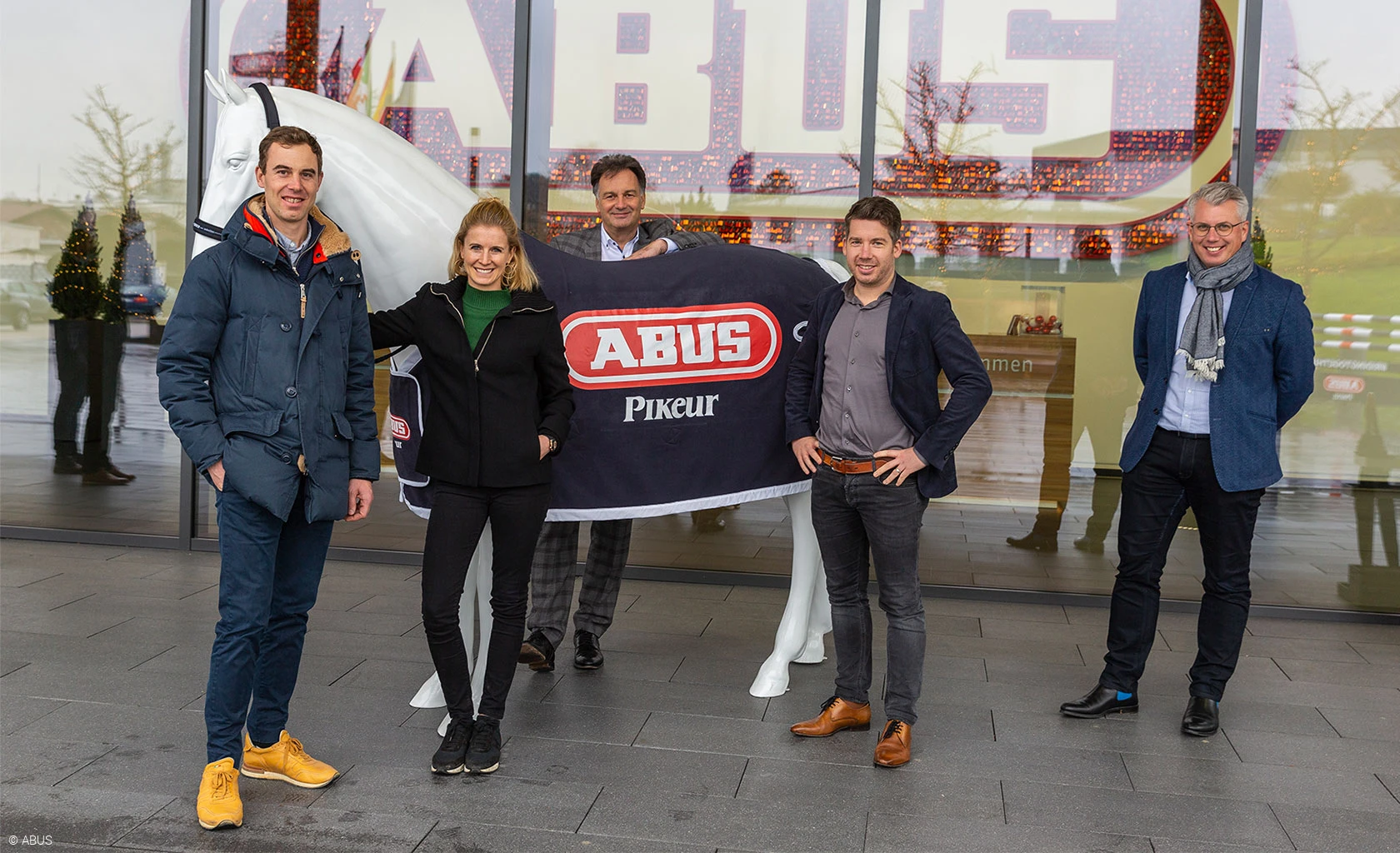 ABUS kooperiert mit dem  Gut Aubenhausen © ABUS