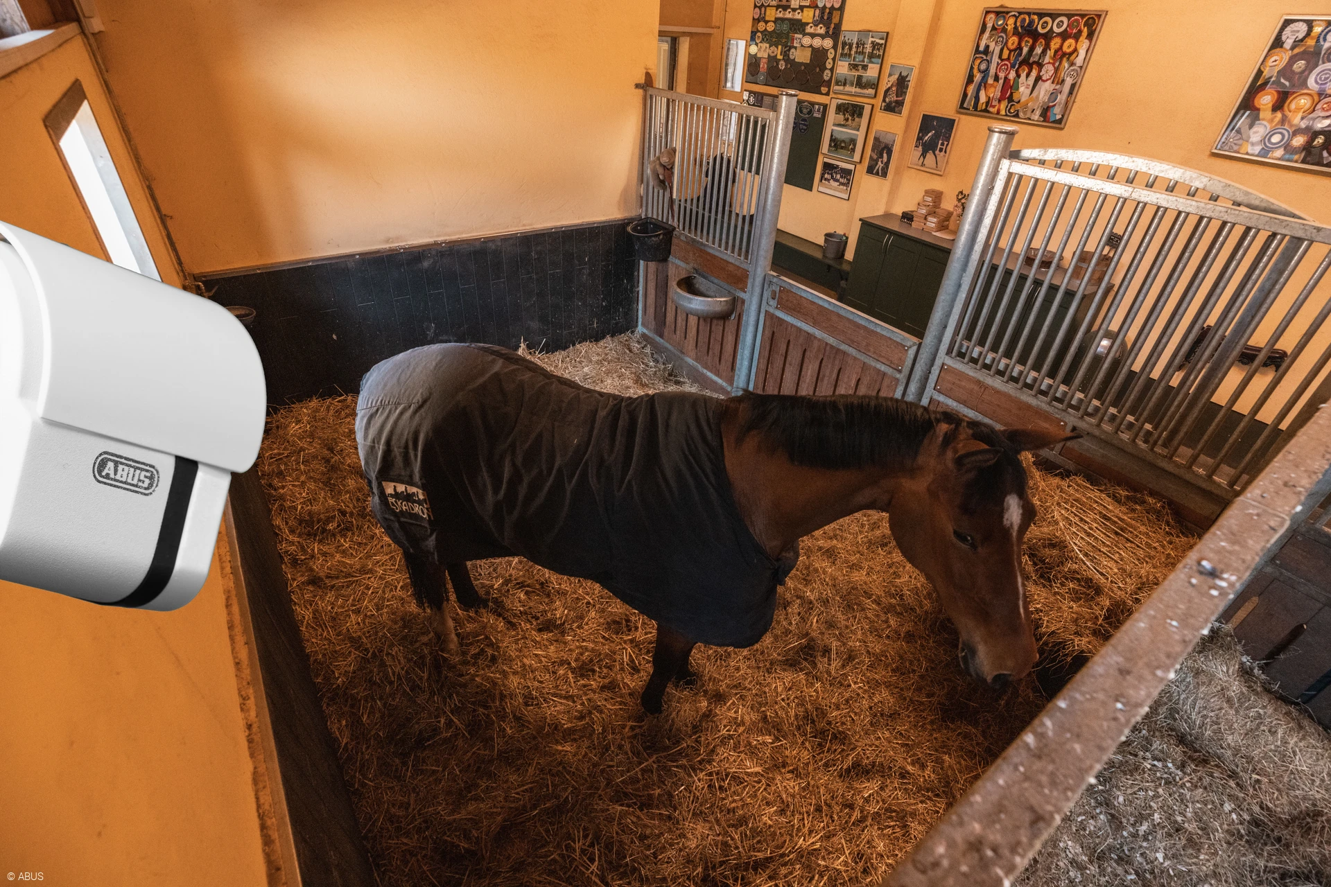 ABUS video surveillance on the Aubenhausen estate