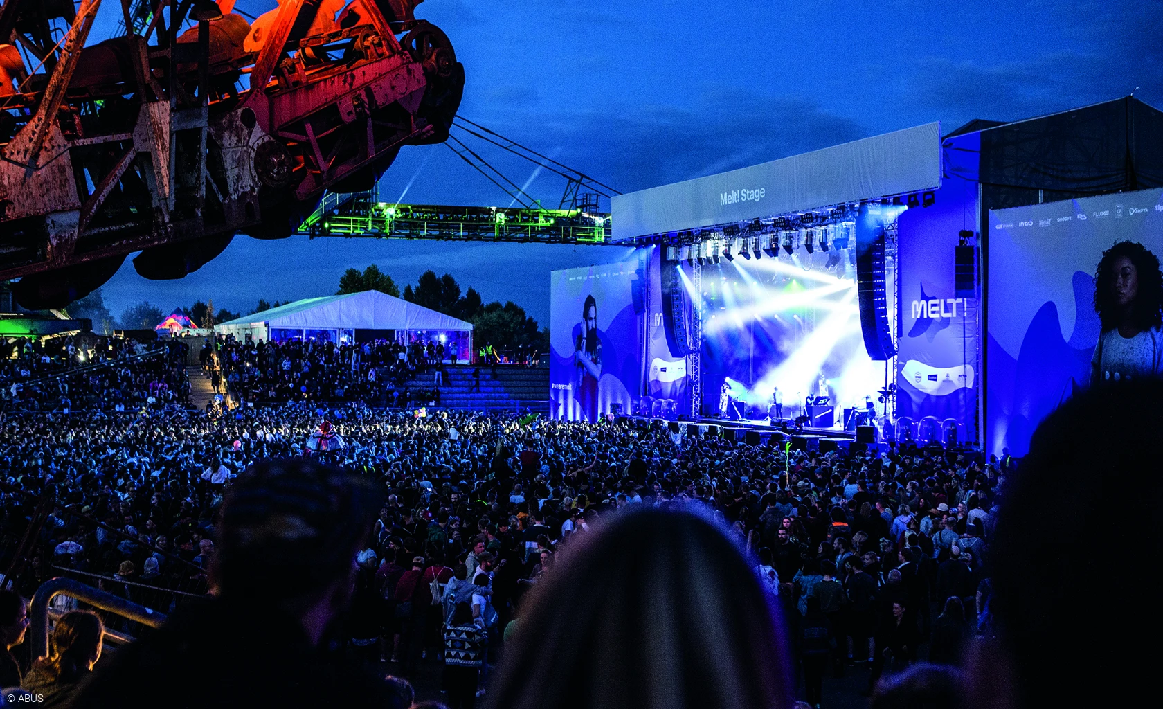 At Melt! ABUS wins over festival as a security partner