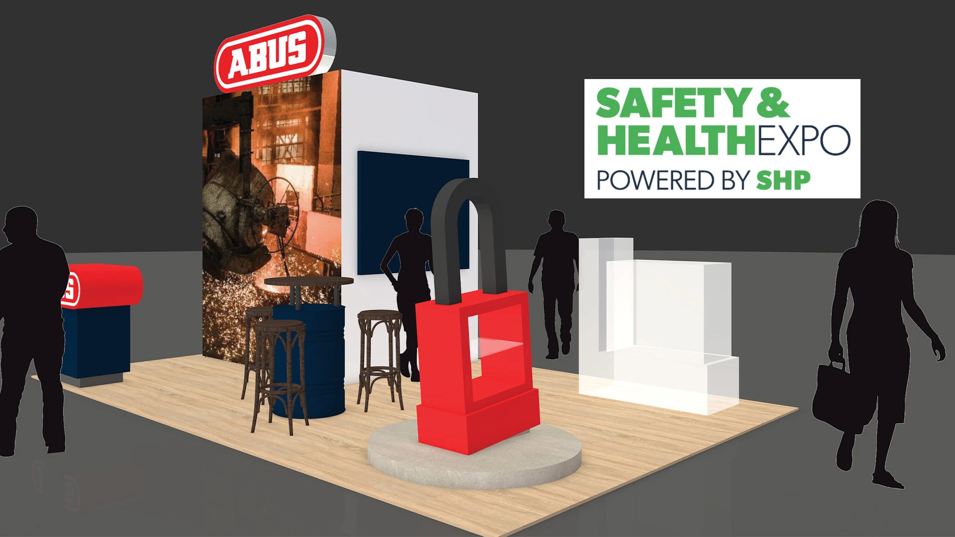 ABUS at the Safety & health expo © ABUS