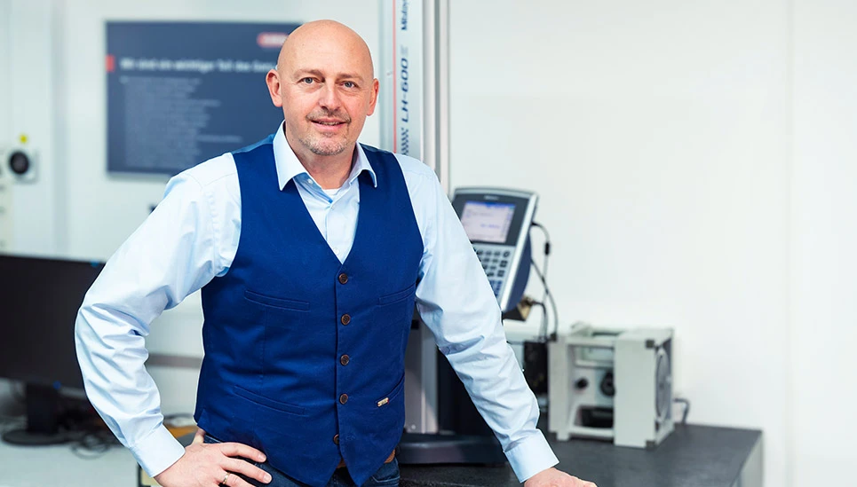 Jens Hentschel est Area Sales Manager pour les systèmes de fermeture de sécurité chez ABUS Pfaffenhain GmbH © ABUS