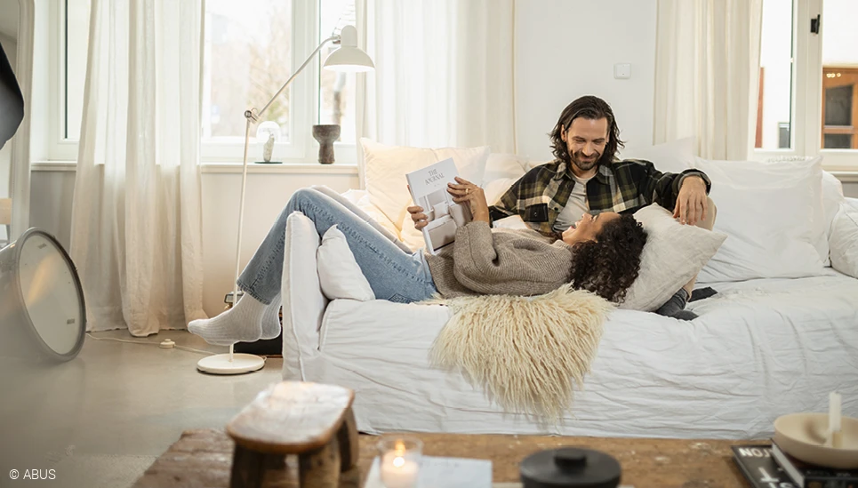 Enjoy your home - the Comfion wireless security system protects © ABUS