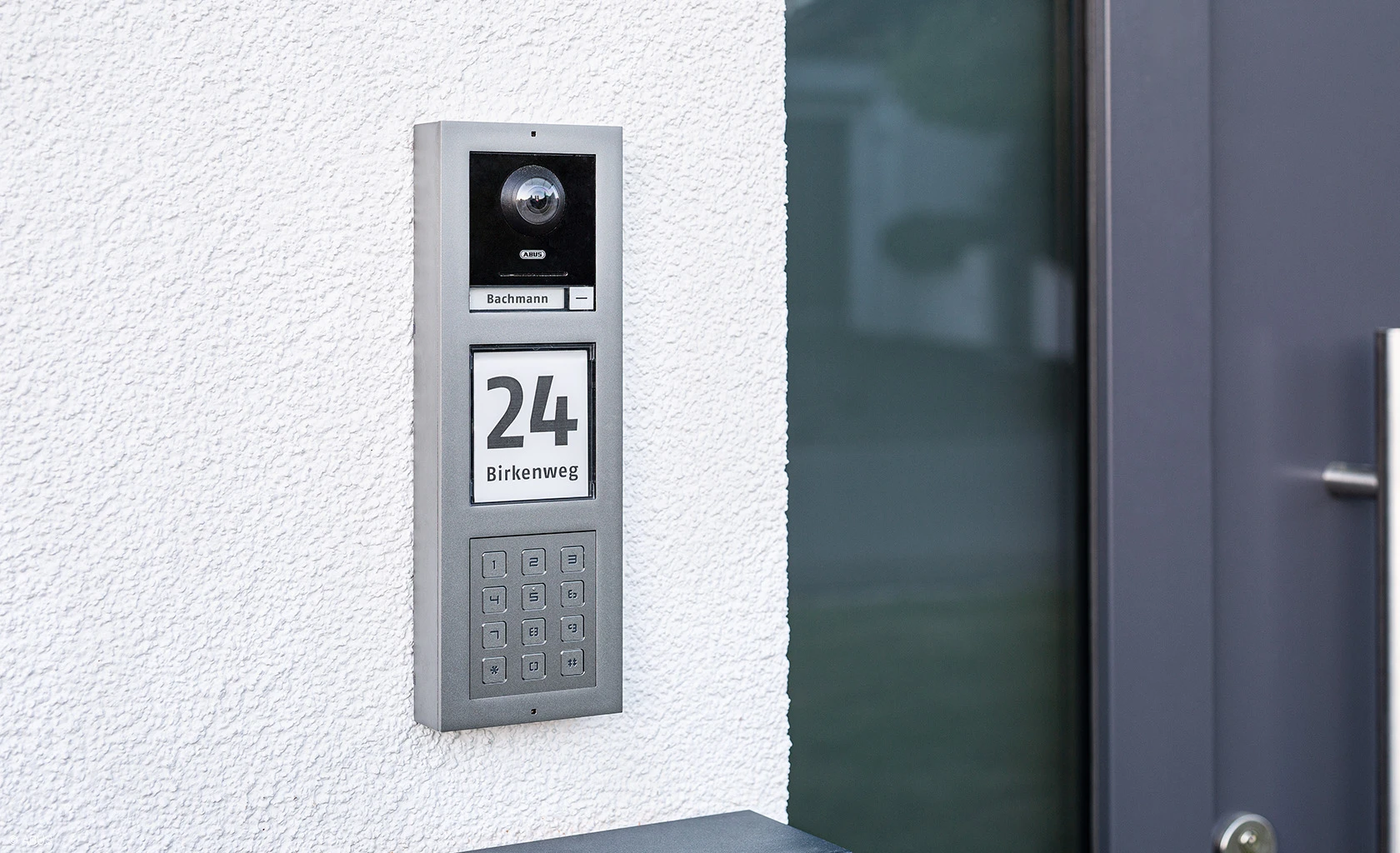 Entdecken Sie unsere WLAN Türsprechanlage © ABUS