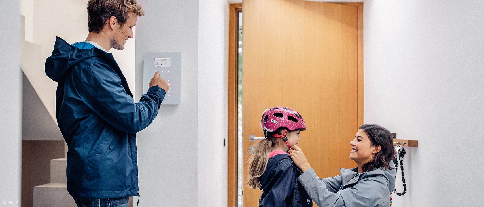 Veiligheid thuis en onderweg - met ABUS producten © ABUS