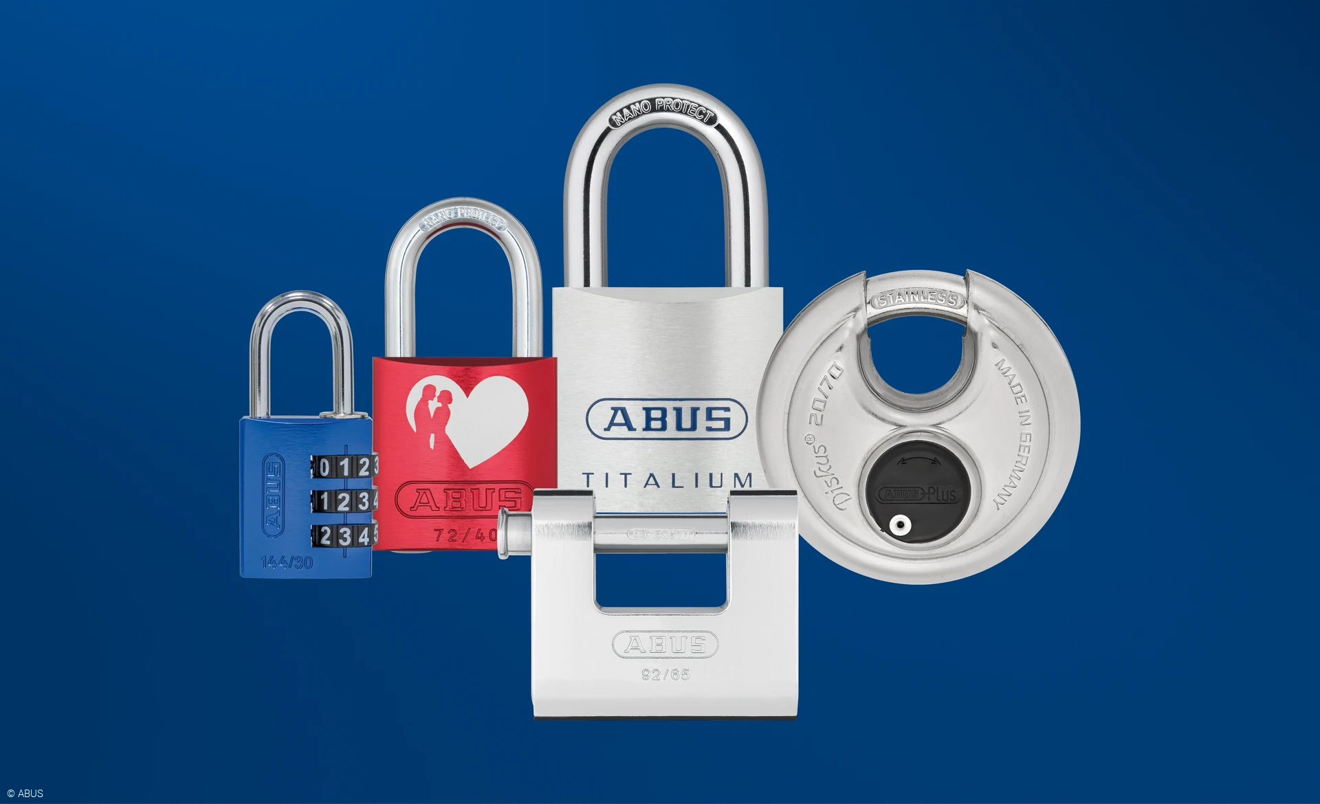 Discover our padlock range and filter out the right one © ABUS