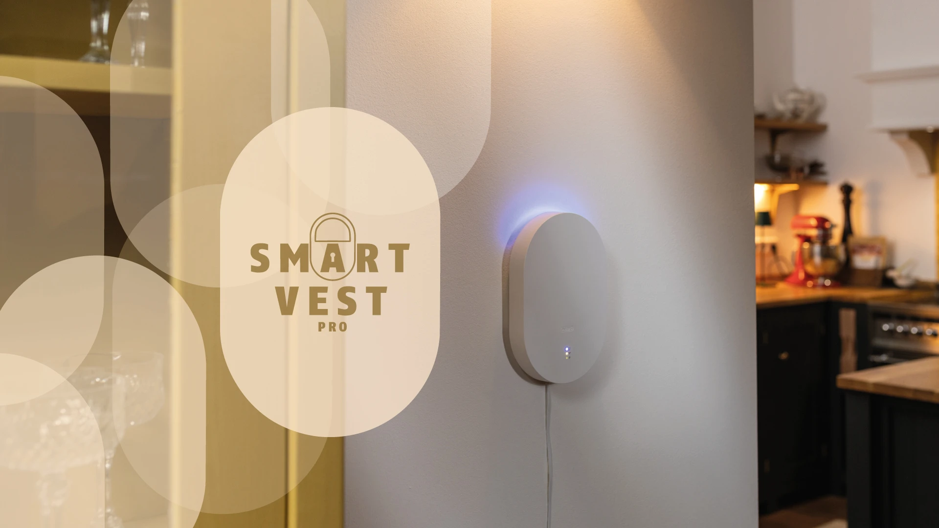 Smartvest Pro centrale aan de muur
