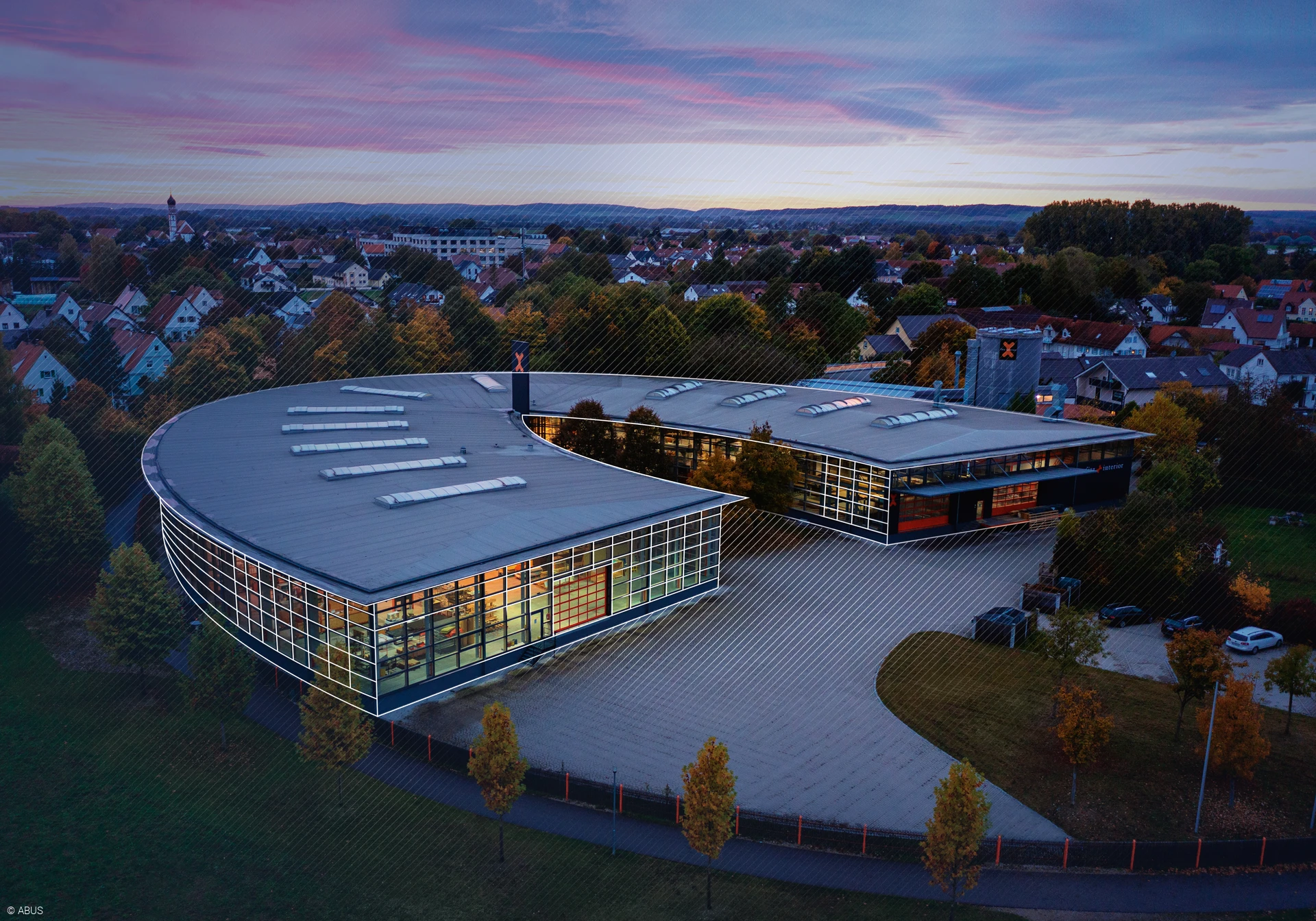 Die zuverlässige Alarmanlage für Ihr Gewerbeobjekt © ABUS