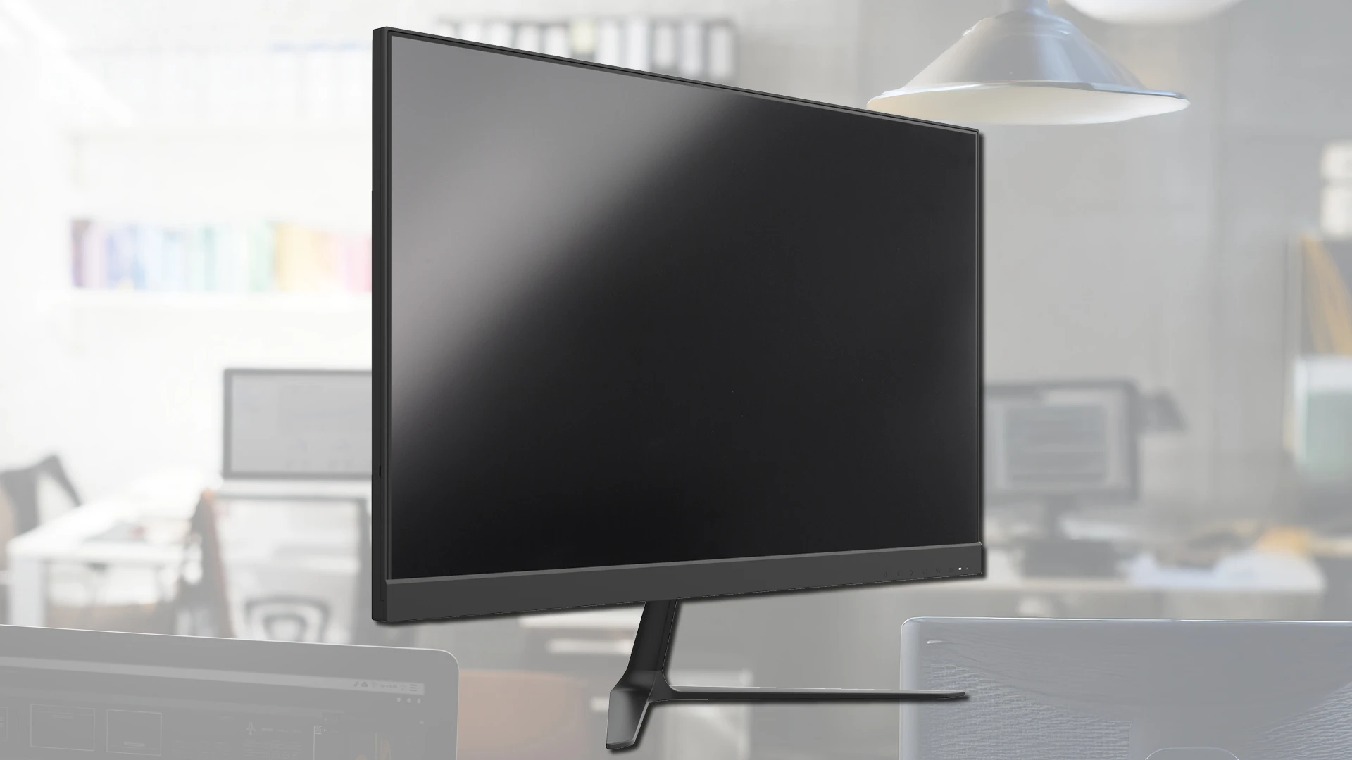 Monitor als Zubehör für Videoüberwachung.