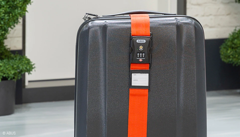 Afslappet rejse – med bagageremmen 620TSA © ABUS