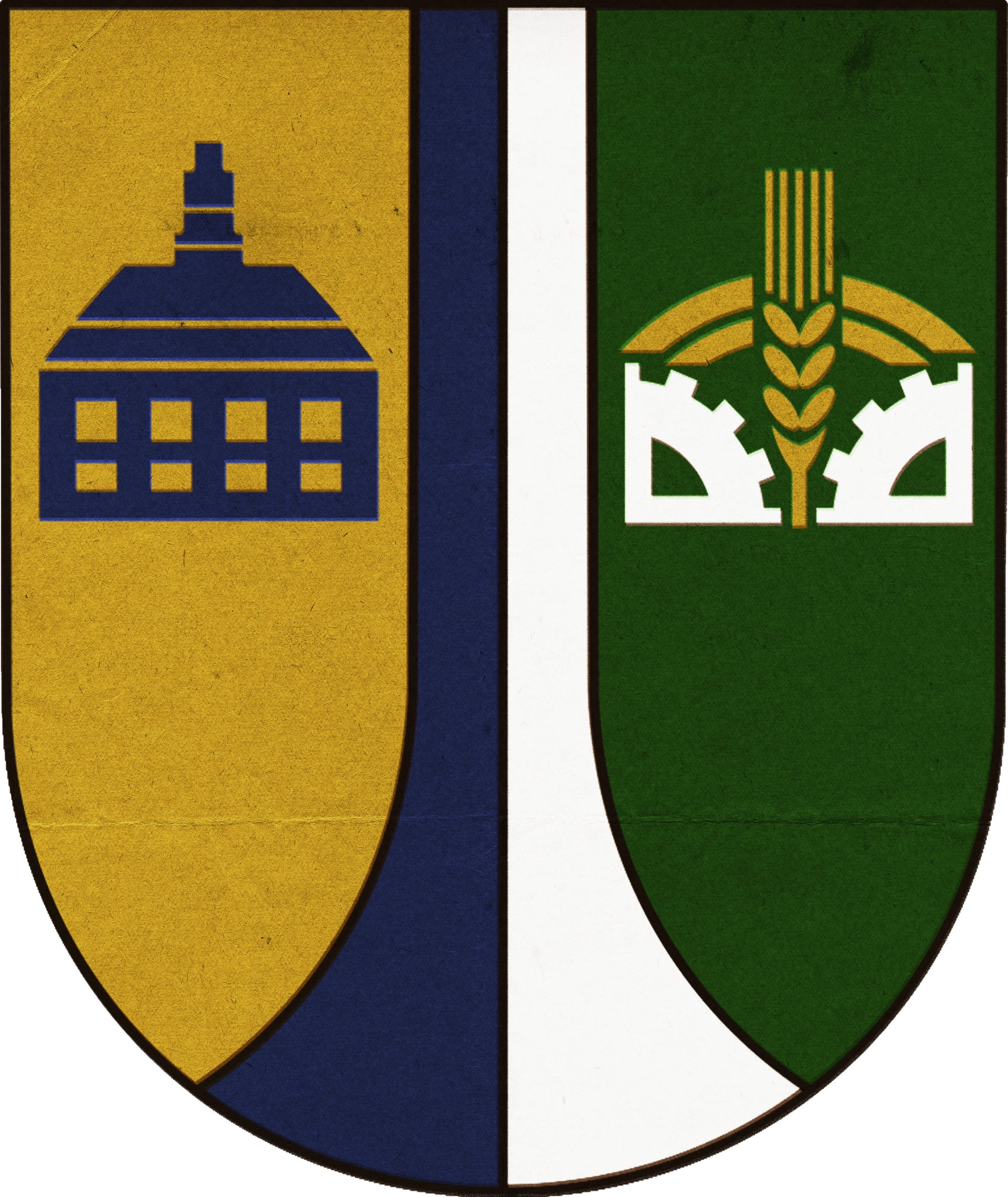 Het wapen van de gemeente Rehe in de Westerwald © ABUS