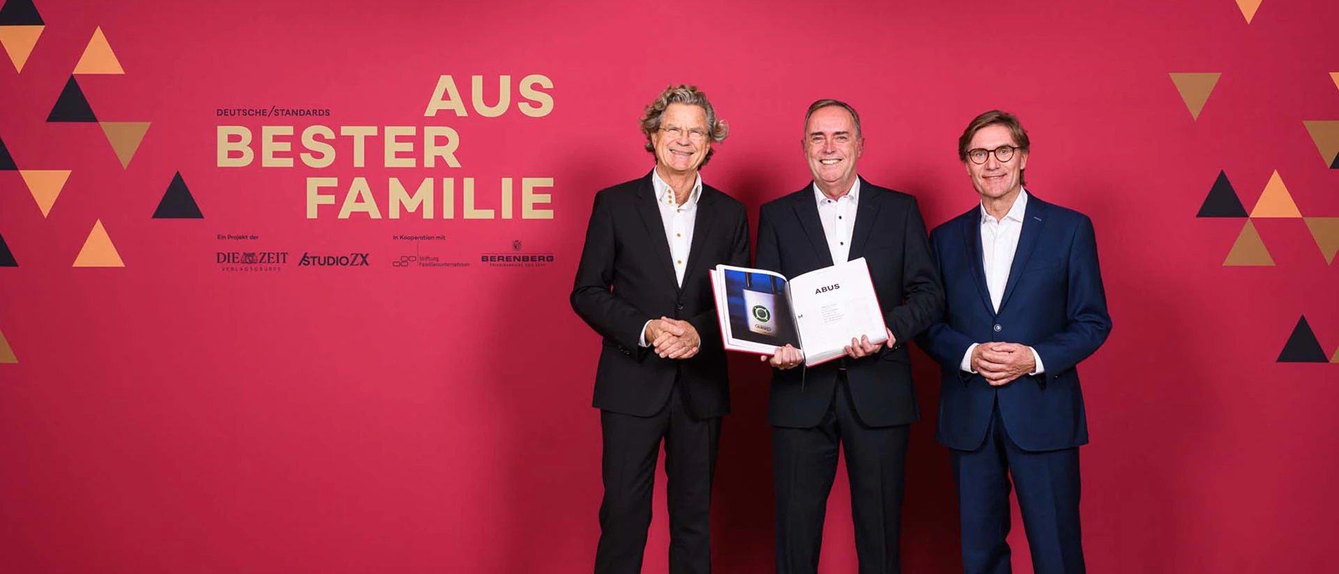 Großes Familientreffen in Berlin – offizielle Premiere der Publikation „Aus bester Familie” © ABUS
