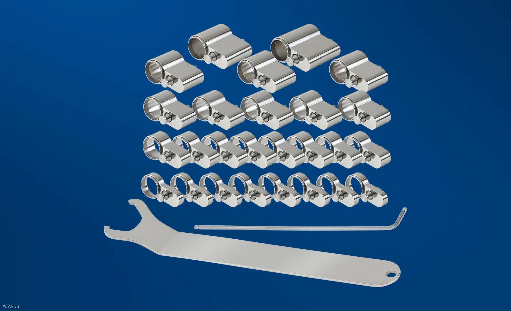 Entdecken Sie Zubehör zu unseren CodeLoxx Produkten © ABUS