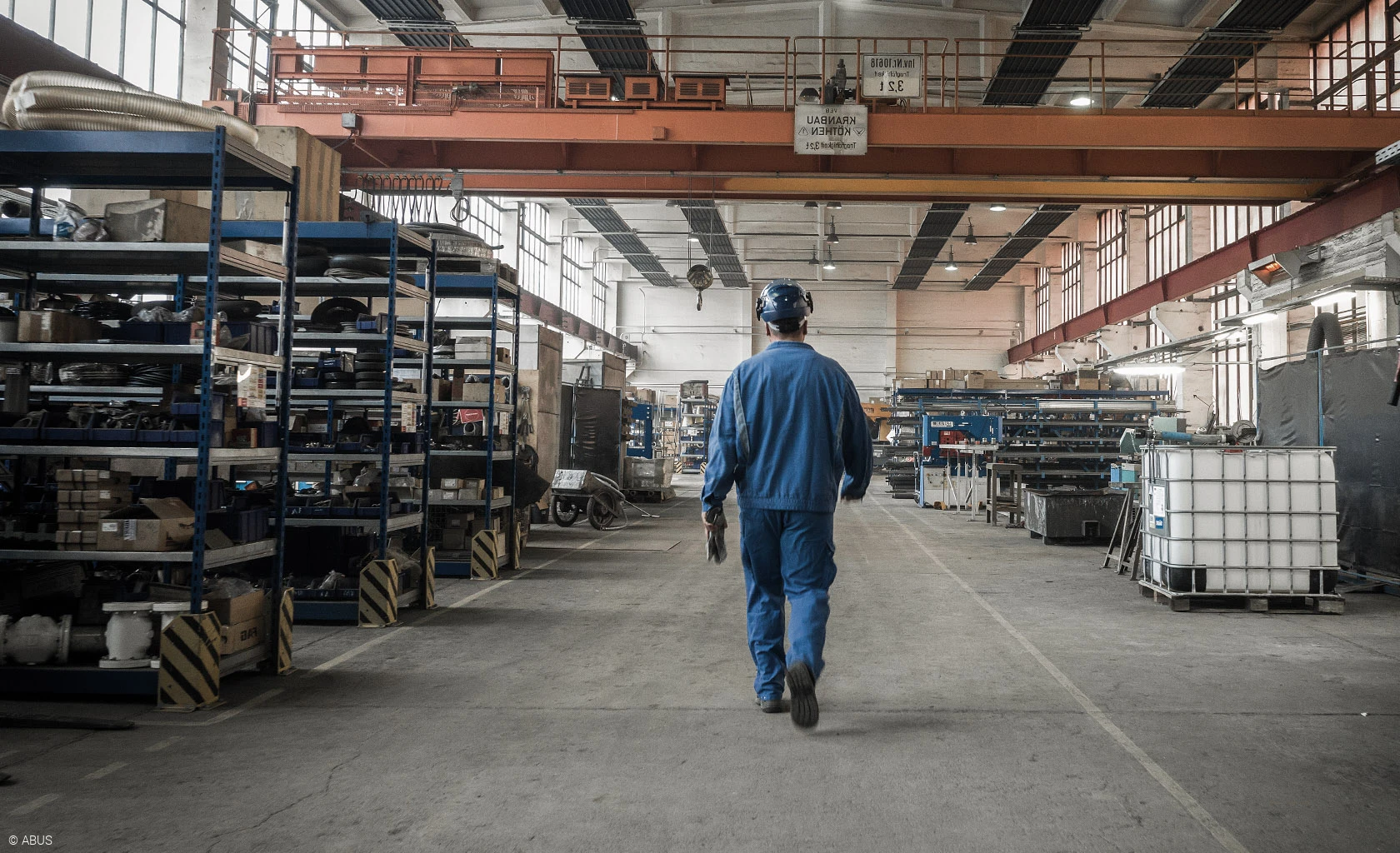 Los sistemas de amaestramiento le ofrecen muchas ventajas en la organización de LoTo © ABUS