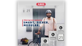 Türstation ModuVis Endkundenbroschuere  © ABUS