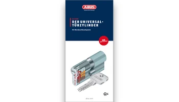 Prospekt zum Türzylinder EC550 © ABUS