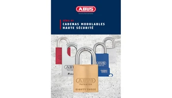 Cadenas modulables haute sécurité Brochure
