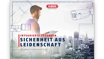 Titelbild der Endkungenbroschüre "Integrierte Lösungen - Sicherheit aus Leidenschaft"