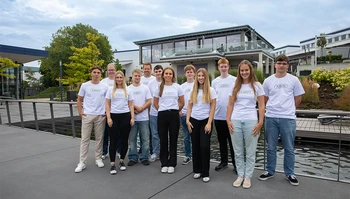 Die neuen Auszubildenden 2025 © Abus