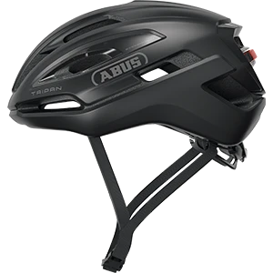 Product image of the Taipan LED gravel bicycle helmet in black © ABUS