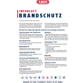 Checkliste – Brandschutz © ABUS