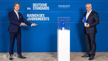 ABUS erhält Markenpreis „Marke des Jahrhunderts“ © ABUS