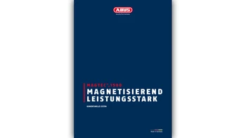 Laden Sie hier den Prospekt zu Magtec.1500 herunter © ABUS