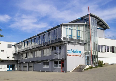 Firmengebäude mf-folien