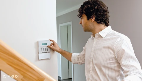 Ontdek de talrijke bedieningselementen van het Terxon alarmsysteem © ABUS