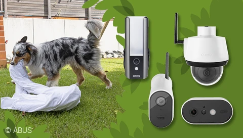 Willkommen draußen - Kameras von ABUS machen den Garten frühlingssicher