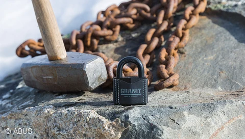 You can trust our GRANIT locks © ABUS