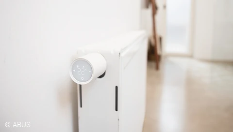 With the Comfion heating thermostats, you can always keep your room temperature under control © ABUS