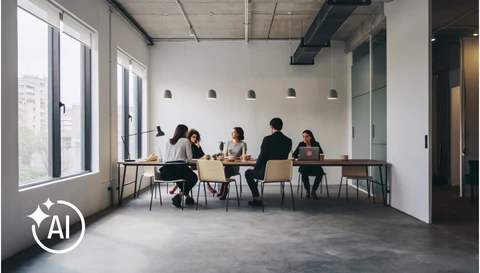 Ein modernes Büro oder Besprechungsraum. © ABUS