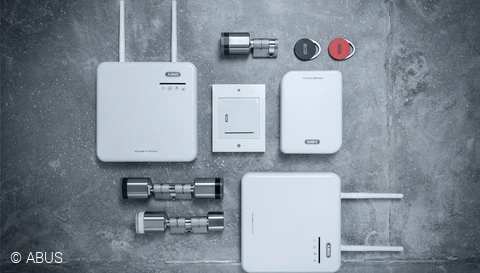 Access control from ABUS - unauthorised persons stay out © ABUS