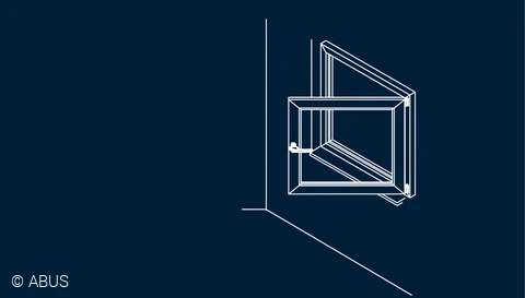 Tutaj znajdziesz odpowiednie zabezpieczenie do prostych okien © ABUS