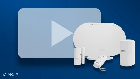 Installations- und Erklärvideos zur Smartvest Alarmanlage © ABUS