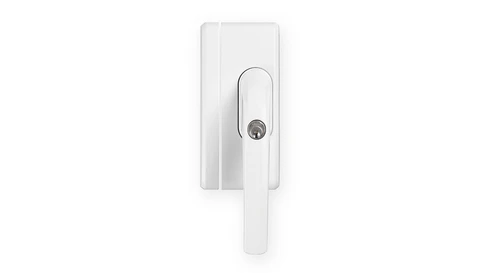 The mechatronic window handle monitors the building even when the system is out of focus