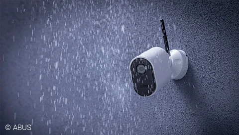 Trotzt jedem Wetter - die Außen Tube Kamera © ABUS