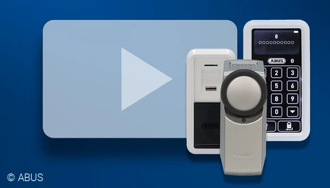 Installations- und Erklärvideos zum smarten Türschloss HomeTec Pro Bluetooth © ABUS